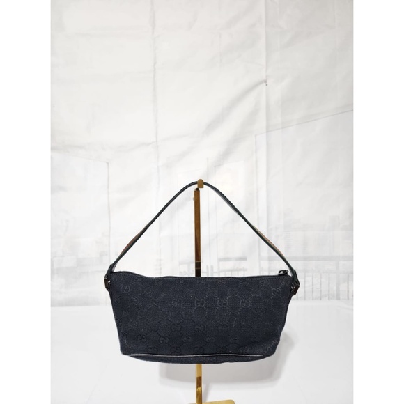 Authentic Gucci GG Canvas Sherryline Pochette Black - Picture 14 of 15